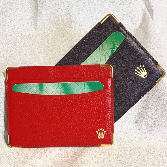 Rolex Accessories - Pair of ROLEX Card Cases